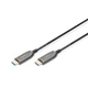 Кабель мультимедийный HDMI M to HDMI M 30m 8K AOC hybrid-fiber black Digitus (AK-330126-300-S) - изображение 1