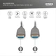 Кабель мультимедийный HDMI M to HDMI M 30m 8K AOC hybrid-fiber black Digitus (AK-330126-300-S) - изображение 4