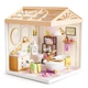 Конструктор-румбокс Ванна кімната Mini House 8009-MH серії "Інтер'єр", зі світлом - зображення 2