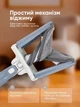 Швабра для пола с отжимом X-Type насадка микрофибра 37см Aurora - изображение 3