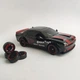 Машинка для дрифта на радиоуправлении Dodge Challenger Hellcat 4WD 1:14 с паром, неоновой подсветкой, сменными колесами, 27 см (Black) - изображение 3