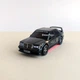 Мини дрифт машинка Мерседес Mercedes W201 Mini Drift 1:43 4WD — скорость до 15 км/ч, LED подсветка, USB (Black) - изображение 5