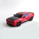 Машинка для дрифта на радиоуправлении Dodge Challenger Hellcat 4WD 1:14 с паром, неоновой подсветкой, сменными колесами, 27 см (Red) - изображение 4