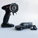 Мини дрифт машинка Мерседес Mercedes W201 Mini Drift 1:43 4WD — скорость до 15 км/ч, LED подсветка, USB (Black) - изображение 6