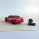 Мини дрифт машинка БМВ BMW M3 E30 Mini Drift 1:43 4WD — скорость до 15 км/ч, LED подсветка, USB (Red) - изображение 3