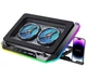 Охлаждающая подставка для ноутбука 17.3 дюймов Ice Coorel A-5 2xfan 2300RPM - изображение 1