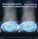 Охлаждающая подставка для ноутбука 17.3 дюймов Ice Coorel A-5 2xfan 2300RPM - изображение 5