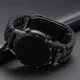 Ремешок Paracord Black 22 мм - изображение 1