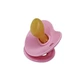 Дитяча пустушка латексна Mega Zayka MGZ-0550(Pink) від 6 місяців - зображення 1