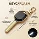 Брелок-фонарик для ключей KeychFlash, золотистый - изображение 1