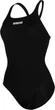 Купальник суцільний жіночий Arena Team Swimsuit Swim Pro Black хлоростійкий, 46 Чорний (005803-550-46) - зображення 4