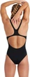 Купальник суцільний жіночий Arena Team Swimsuit Swim Pro Black хлоростійкий, 46 Чорний (005803-550-46) - зображення 5