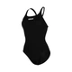 Купальник суцільний жіночий Arena Team Swimsuit Swim Pro Black хлоростійкий, 46 Чорний (005803-550-46) - зображення 6