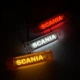 Габаритний LED ліхтар 24В білий Scania (100x22мм) для вантажівок та причепів - зображення 2