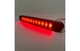 Габаритний LED ліхтар червоний 12-24V, 12 діодів, 245 мм, для вантажівки/автобуса - зображення 1