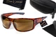 Очки поляризационные защитные 2в1 BluWater Babe Winkelman Polarized (brown) коричневые - изображение 14