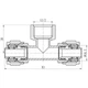 Трійник обтискний Thermo Alliance Forte 16х1/2"х16 ВР SF177W161516 - зображення 2