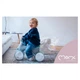 Беговел MoMi Tobis каталка, с пузырьками Grey (ROBI00043) MoMi ROBI00043 1087743 - изображение 9