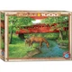 Пазл Eurographics Міст у лісі 1000 елементів (6000-0834) EuroGraphics 6000-0834 1024882 - зображення 1