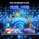 Планшет 10.1" Ekonavi UPad2 (4+8)/128ГБ 4G 2 SIM 8 ядер Android 14 7000mAh Сірий Б/В - зображення 4