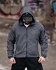 Чоловіча демісезонна вітровка Stone Island XL сіра (95365) - зображення 3