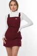 Сукня-комбінезон жіноча з кишенею Carica KP-10280-16 58952 L бургунді - изображение 2
