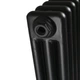 Вертикальний трубчастий радіатор Warmwell Column 3 1800×380 чорний (CL318038MB) - изображение 4