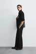 Штани Zara струмуючі чорний 1195/395/800 M - изображение 4