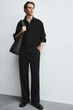 Штани Zara струмуючі чорний 1195/395/800 M - изображение 6