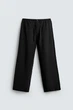 Штани Zara струмуючі чорний 1195/395/800 M - изображение 7