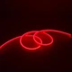LED NEON стрічка 5м червона Red 12В силіконова неонова стрічка IP65 гнучка вологозахищена підвіска для фасаду інтер'єру вивісок меблів авто контурна - зображення 4