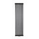 Вертикальний трубчастий радіатор Warmwell Column 2 1800×470 чорний (CL218047MB) - зображення 1