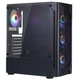 Корпус 1stPlayer D4-BK-4F1, Black - изображение 2