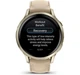 Смарт-часы Garmin Venu 4 - 41 mm, Lunar Gold with Bone Silicone Band and Light Sand Leather Band (010-03013-03) - изображение 2