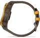 Смарт-часы Garmin Instinct Crossover AMOLED Bronze/sunburst with cocoa silicone band (010-03398-01) - изображение 4