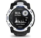 Смарт-часы Garmin Instinct 3 – 50 mm, Solar, Whitestone with black/bolt blue silicone band (010-02935-03) - изображение 2