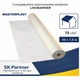 Пароизоляционная мембрана Masterplast Linobarrier 75 г/м², 75 м² (1 рулон), для крыши и стен - изображение 1
