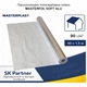 Пароизоляционная пленка Masterfol Soft Alu 90 г/м², 75 м² (1 рулон), с алюминиевым слоем, для крыши и стен - изображение 1