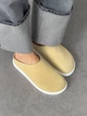 Жіночі клоги barefoot 40 26 см Жовтий 11161 - зображення 6