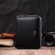 Портмоне для женщин на молнии из натуральной кожи ST Leather 19488 Черный - изображение 6