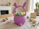 Корзина Пасхальная С Ушами Кролика Easter Basket With Bunny Ears Розовый 17 См 3Д Печать - изображение 2