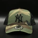 Камуфляжная кепка с сеткой New Era New York Yankees Trucker 11579473 - изображение 4