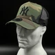 Камуфляжная кепка с сеткой New Era New York Yankees Trucker 11579473 - изображение 9