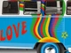 Збірна модель 1:24 фургон VW T1 Samba Bus Flower Power Revell 07050 - изображение 4