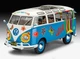 Збірна модель 1:24 фургон VW T1 Samba Bus Flower Power Revell 07050 - изображение 9