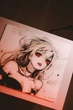 Стеклянный игровой коврик для мыши 490×420 мм Vampire Kiss glass pad из закаленного стекла 3 мм гласпад со сплошной силиконовой основой 1 мм совместим с Optical и Laser мышами, XL хардпад стеклопад glasspad Selerity Білий 49×42 см (999689) - изображение 10