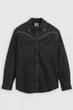Жіноча джинсова сорочка Levi's 42(S) Чорний джинс (141056) - зображення 2