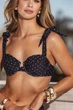 Купальный лиф Cupshe M черный горох 125011 - изображение 1