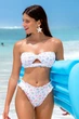 Купальные трусики Cupshe M белый цветочки 12504502 - изображение 4