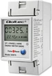 Miernik zużycia energii elektrycznej Qoltec jednofazowy z resetem 400 V 100 A LED na szynę DIN (5901878509792) - obraz 2